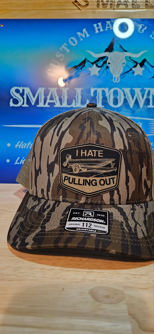 Bottomland Trucker hat with design