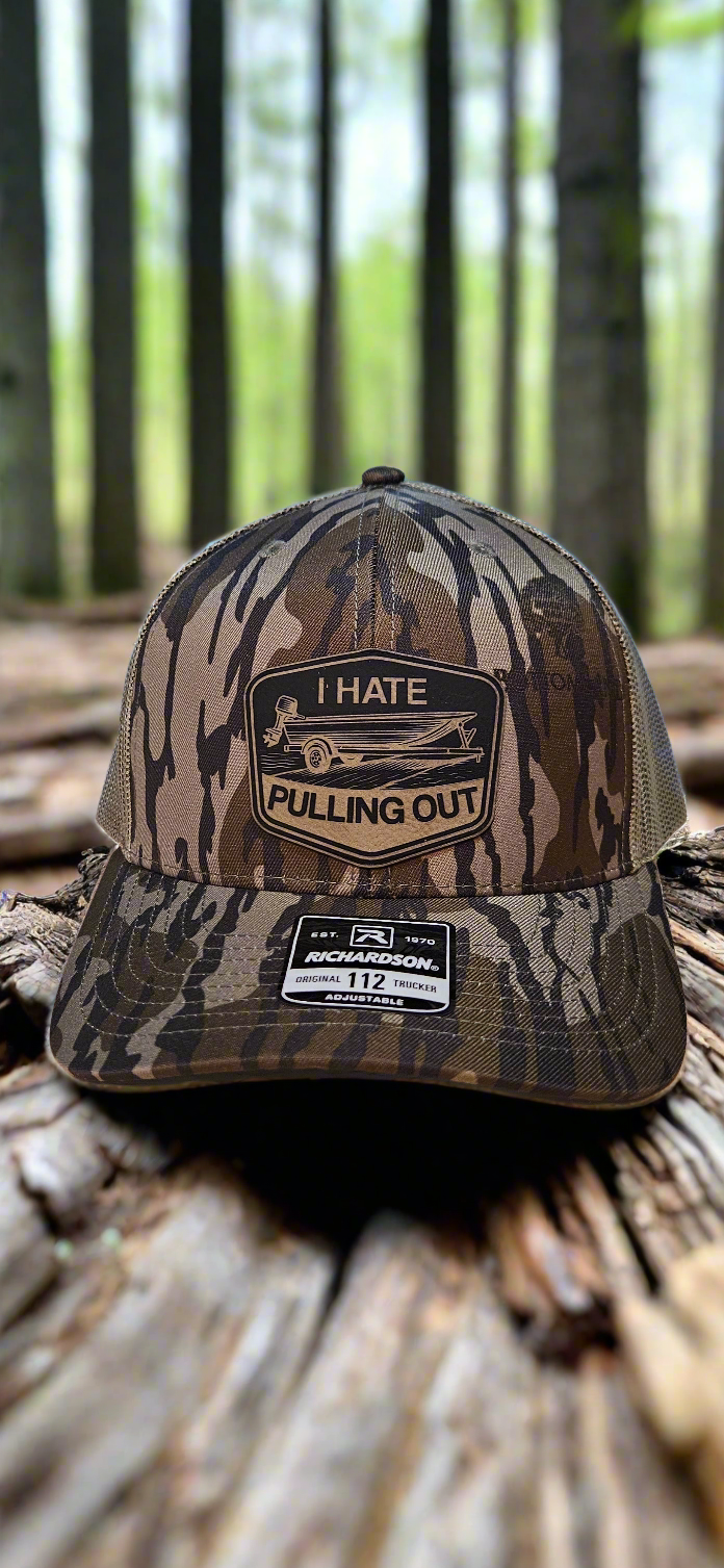 Bottomland Trucker hat with design