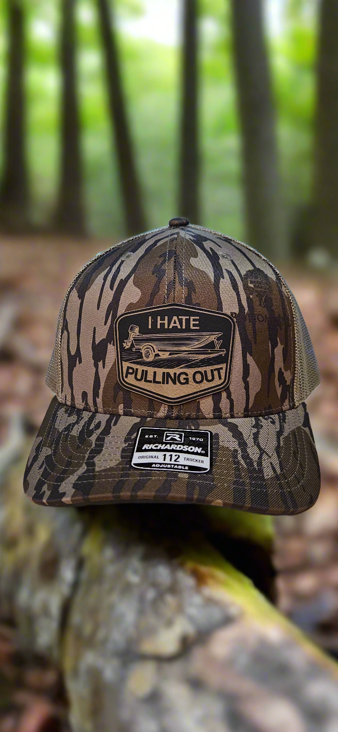 Bottomland Trucker hat with design