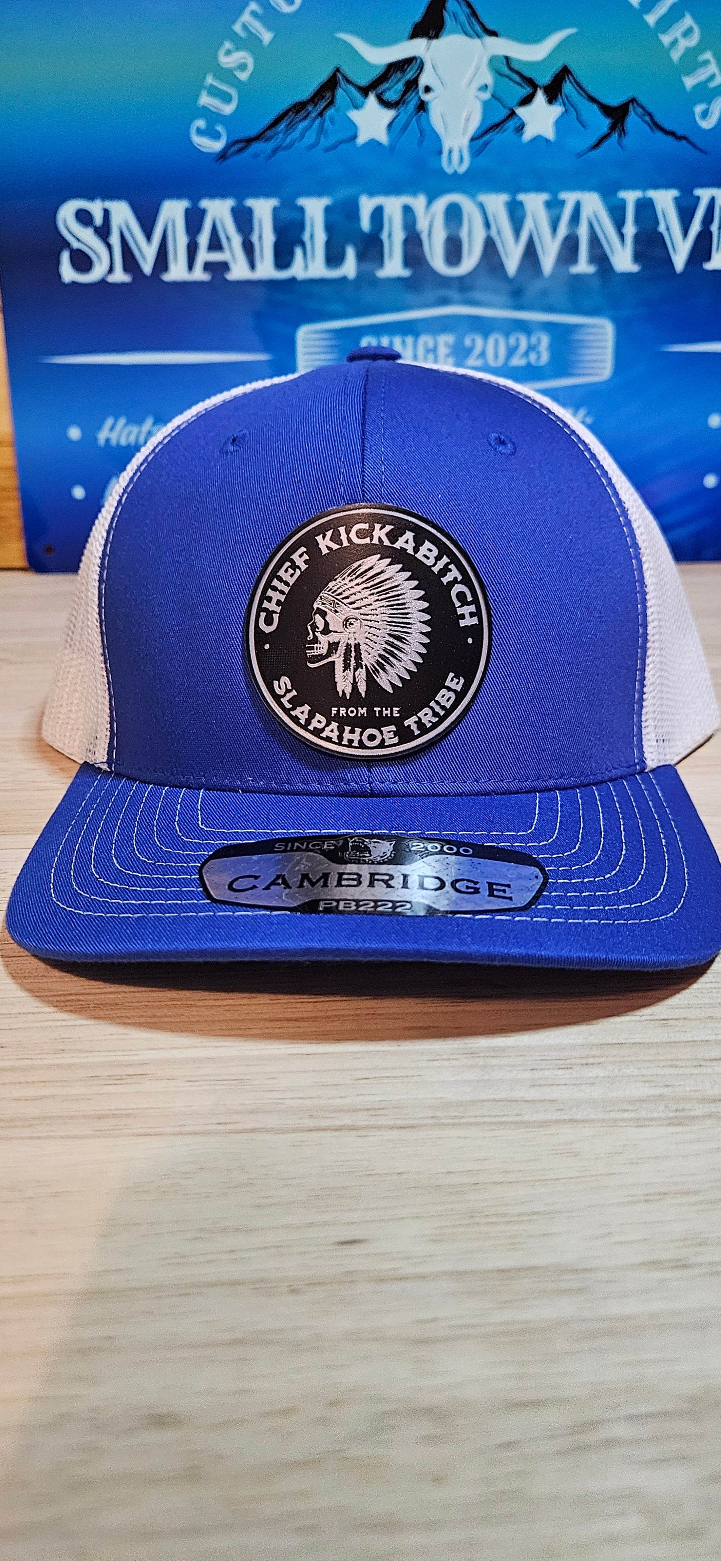 Custom Trucker Hat/ Chief Kickabitch