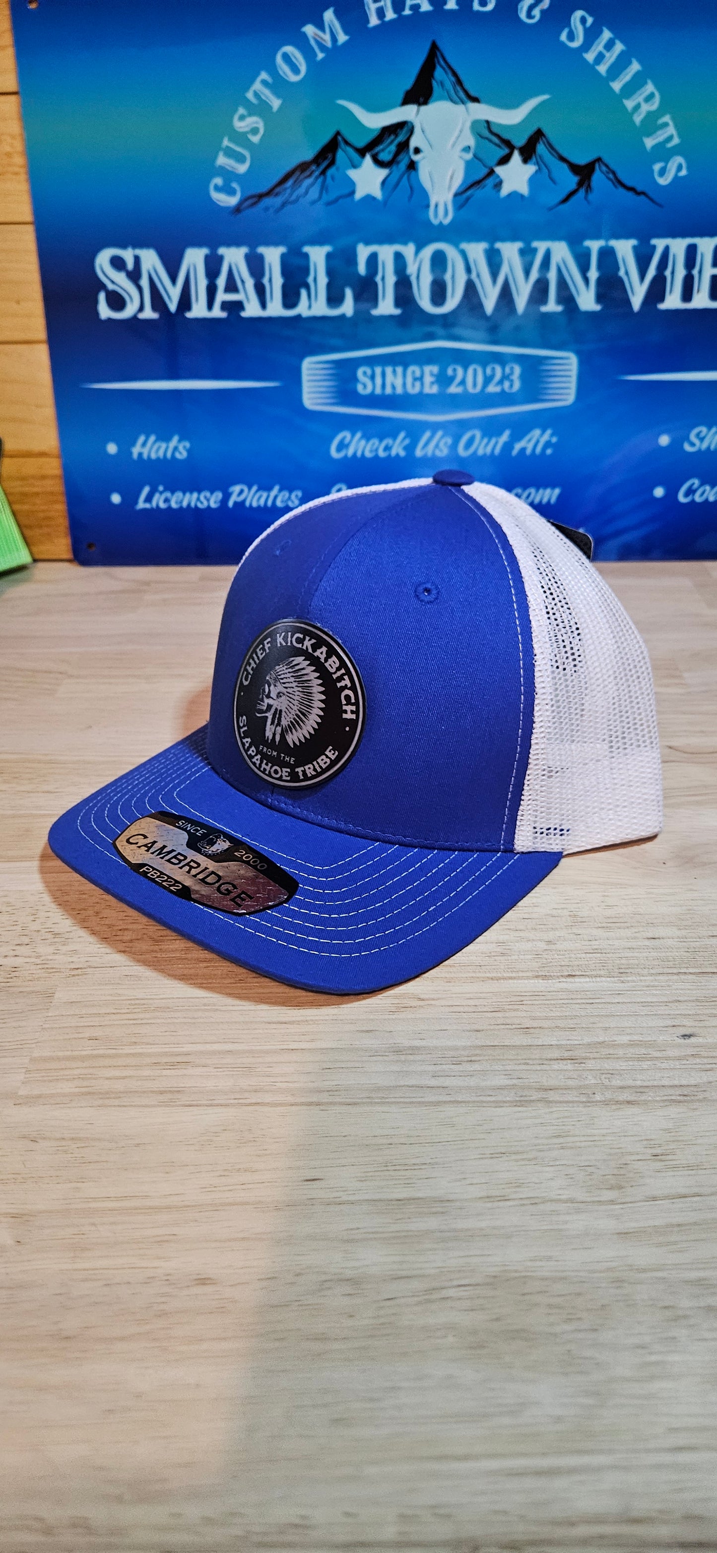 Custom Trucker Hat/ Chief Kickabitch