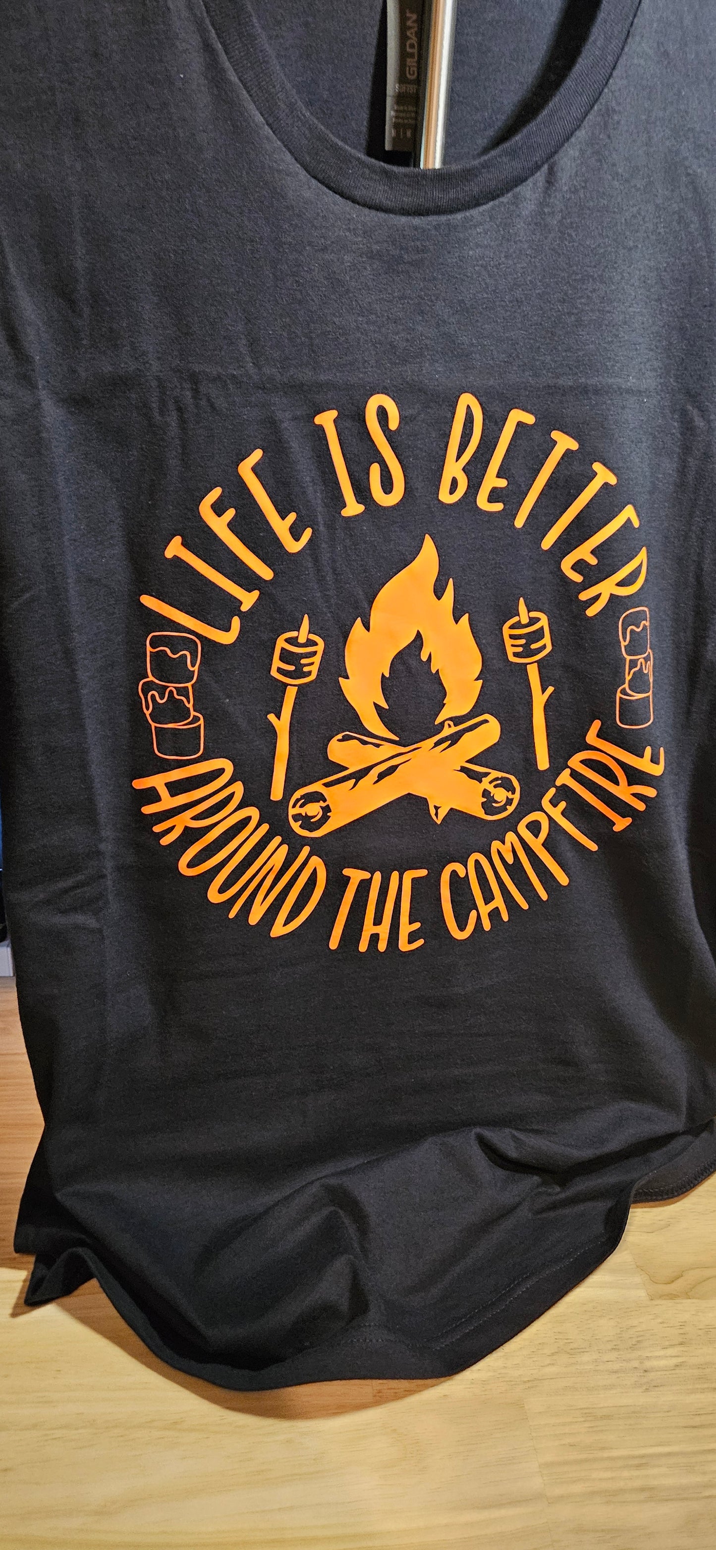 Life is better around a campfire tshirt