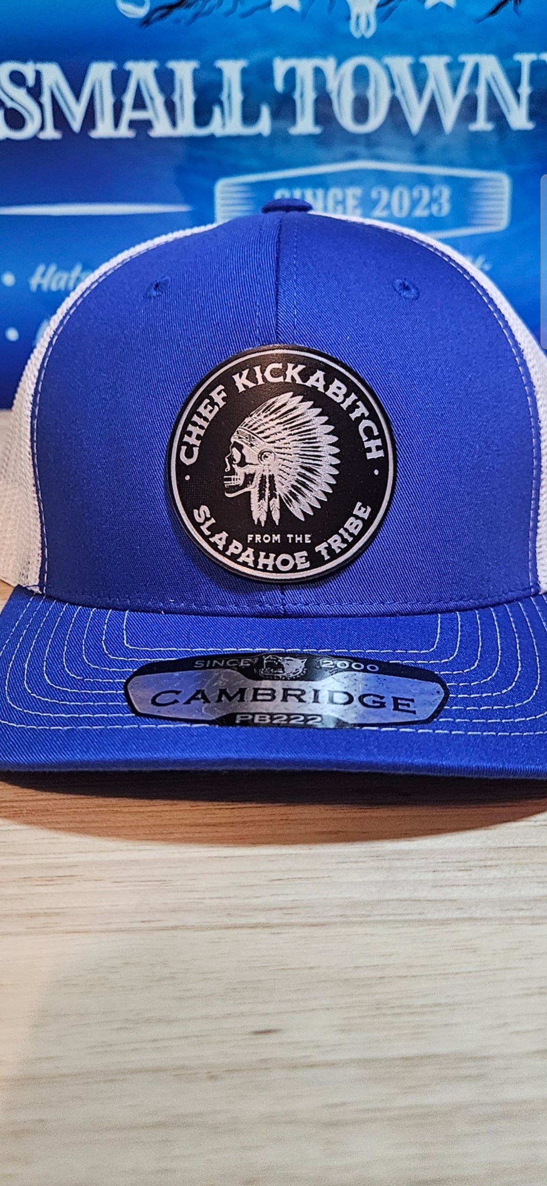 Custom Trucker Hat/ Chief Kickabitch