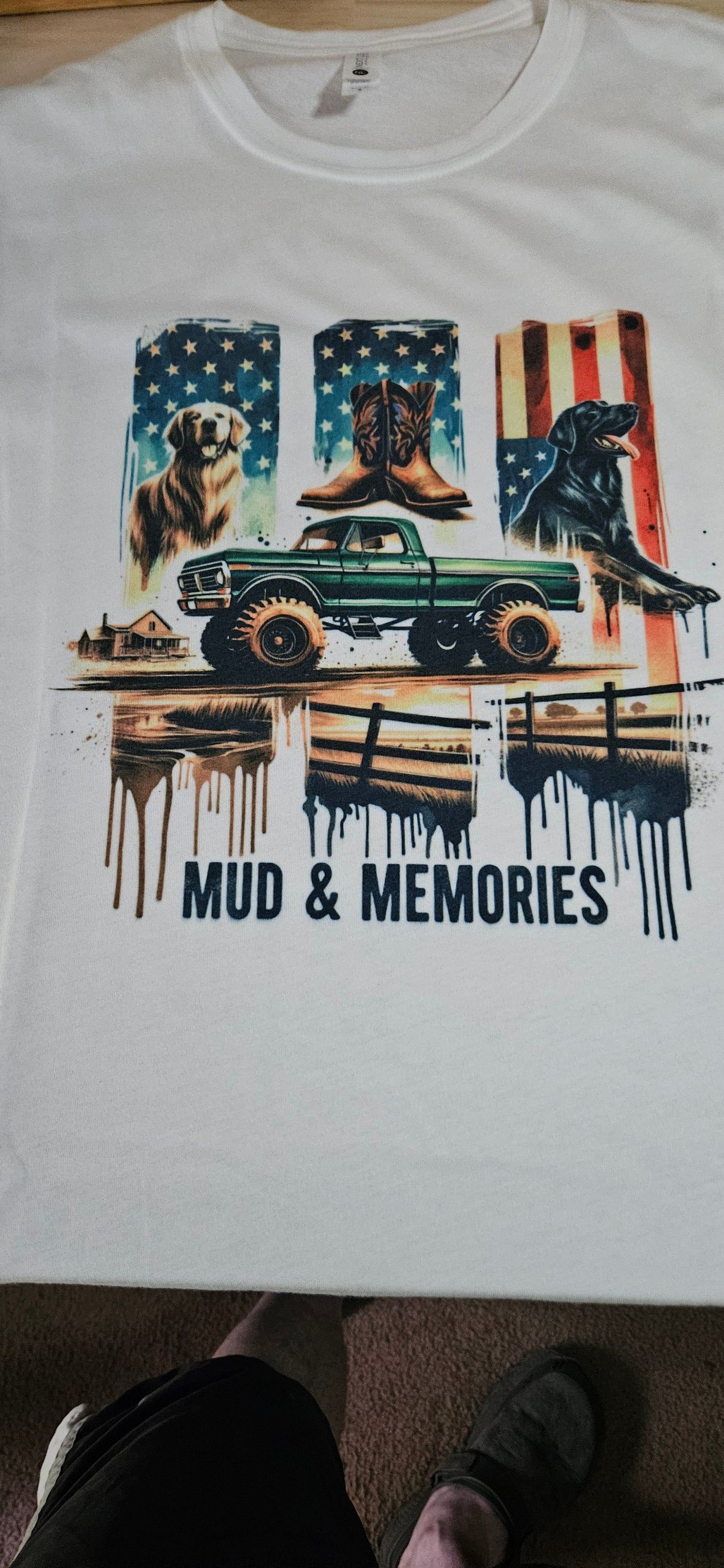Mud memories sublimation T-shirt