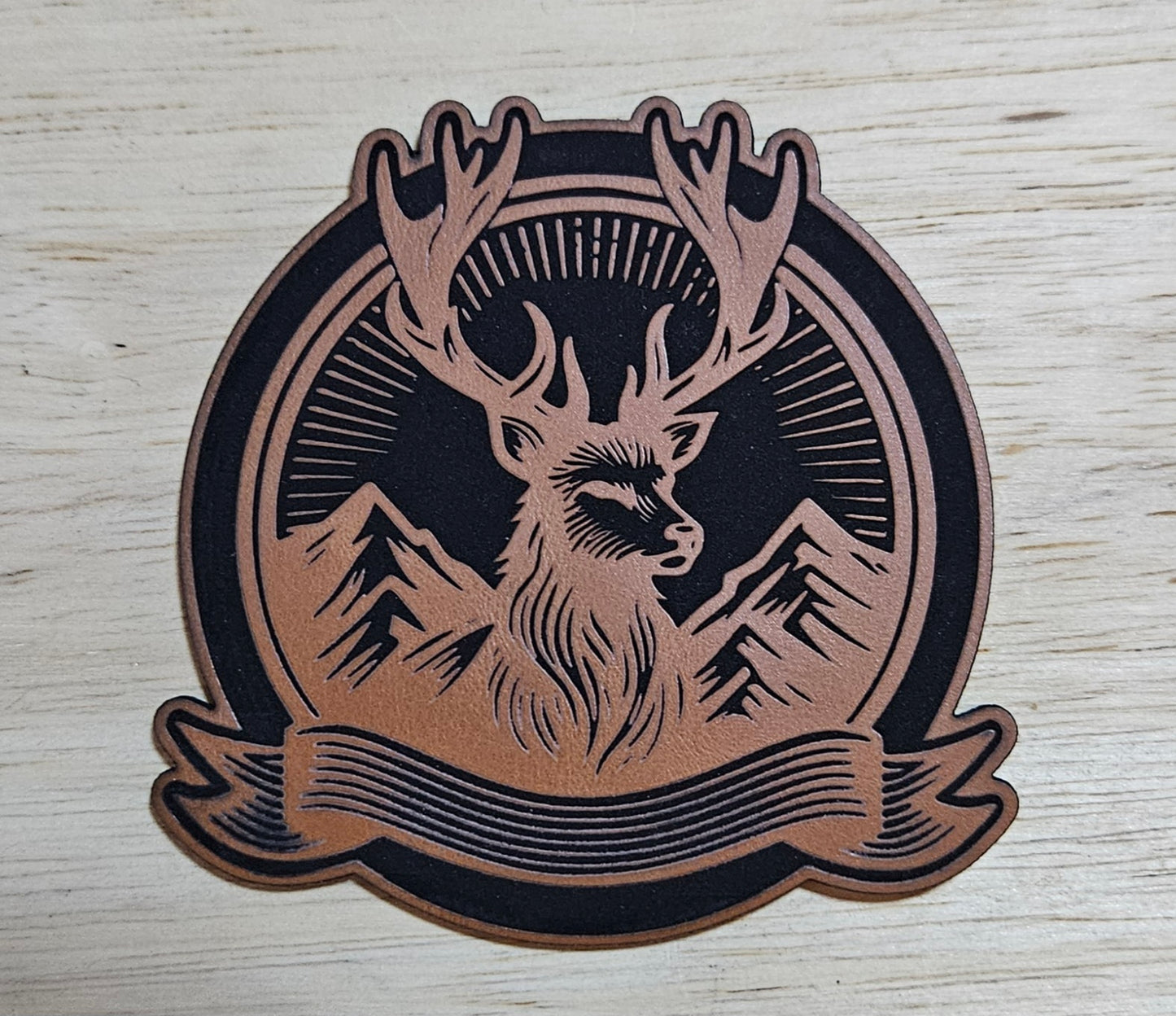 Black/ Burnt orange trucker hat