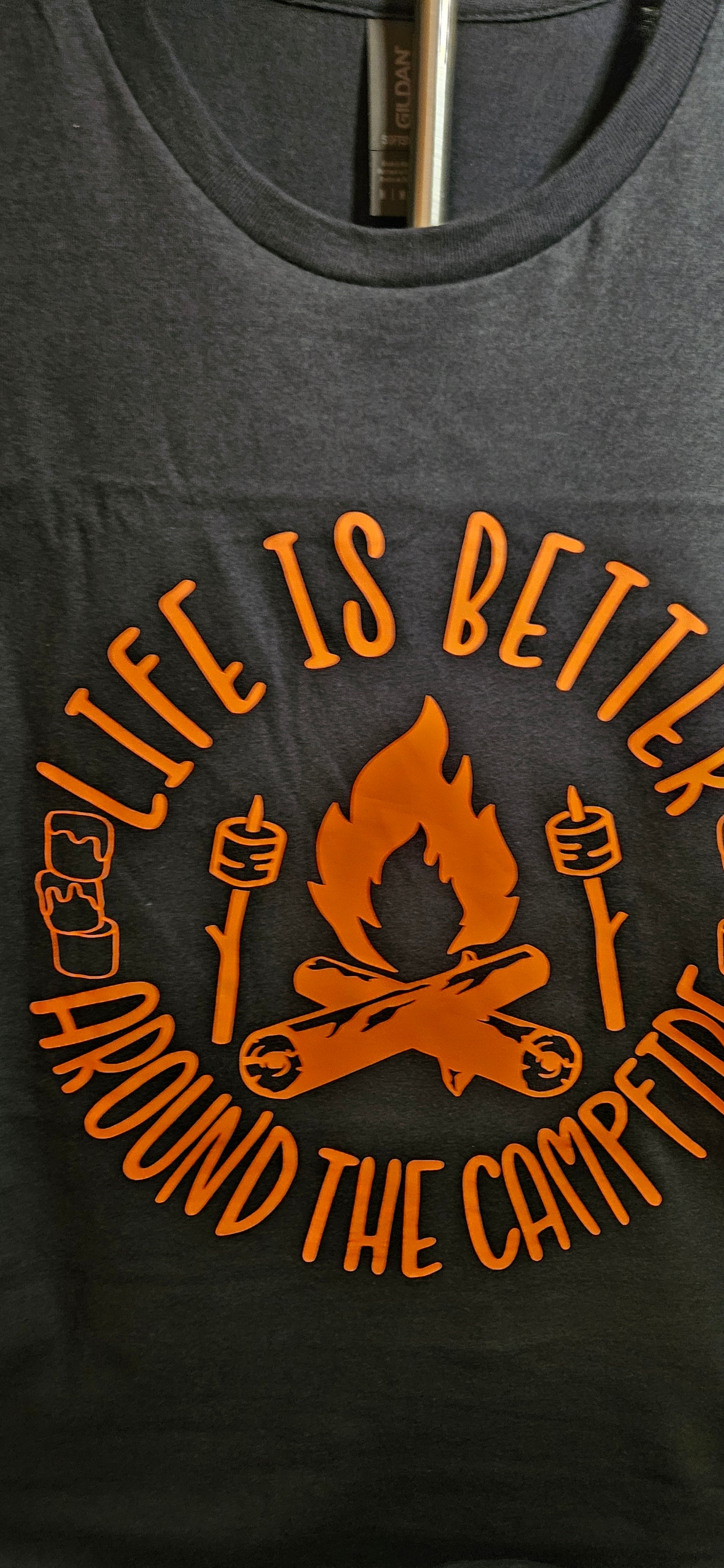 Life is better around a campfire tshirt