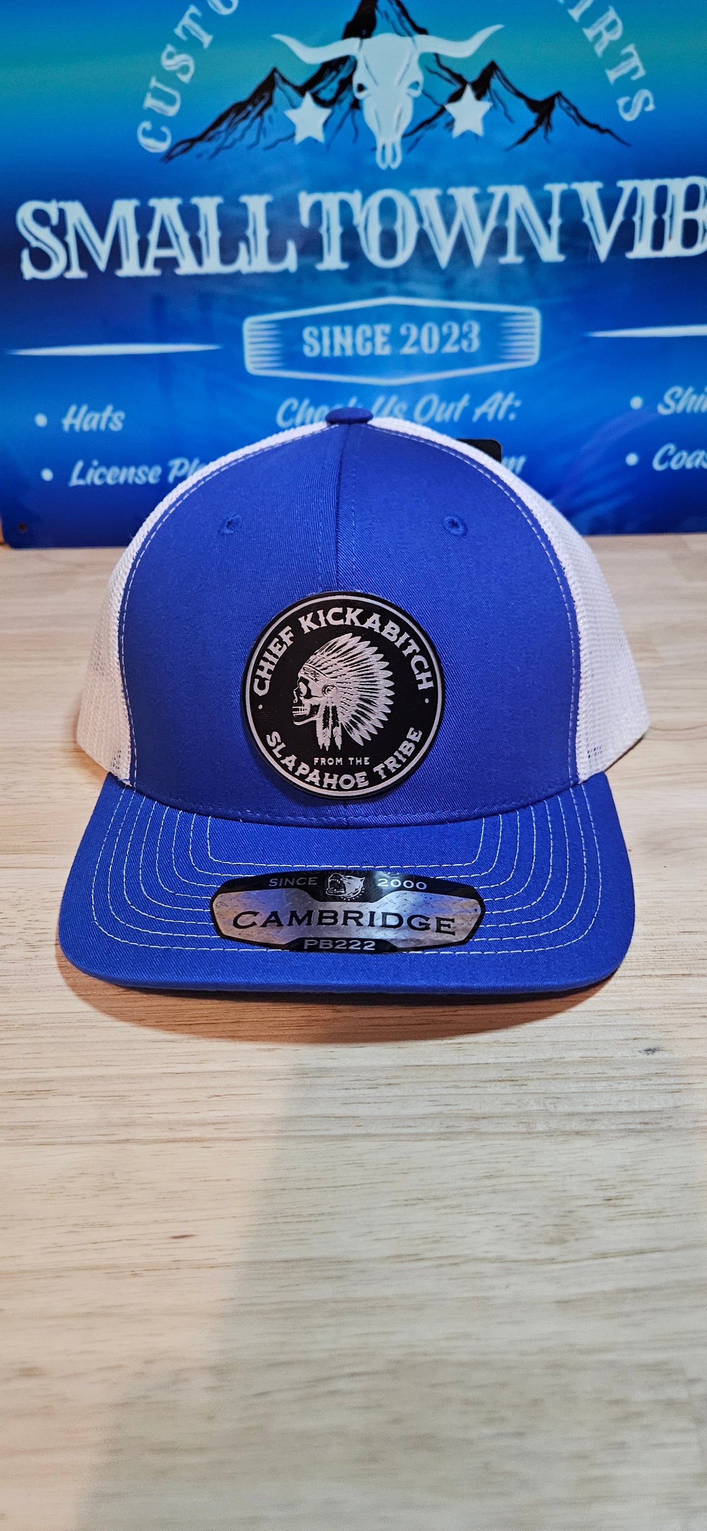 Custom Trucker Hat/ Chief Kickabitch