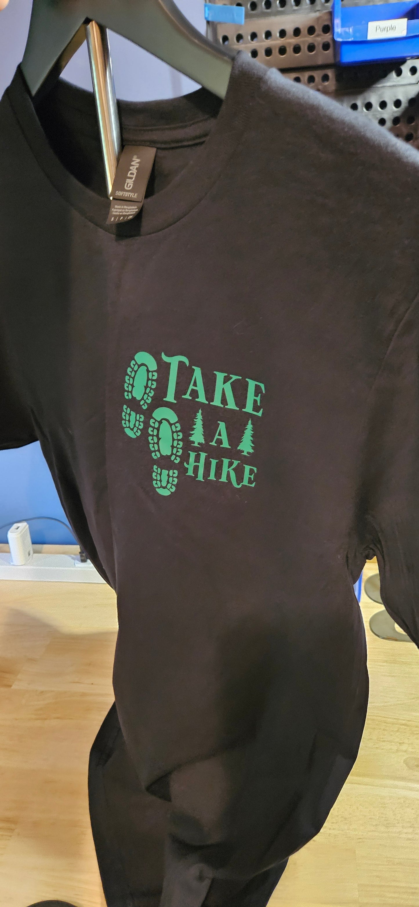 Gildan Take a Hike custom T-shirt.