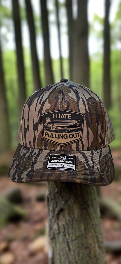Bottomland Trucker hat with design