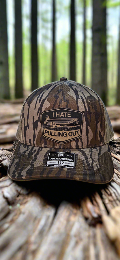 Bottomland Trucker hat with design