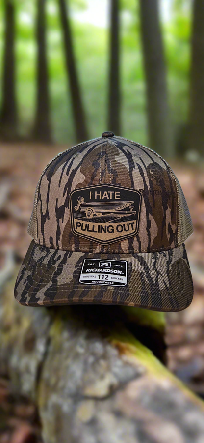 Bottomland Trucker hat with design