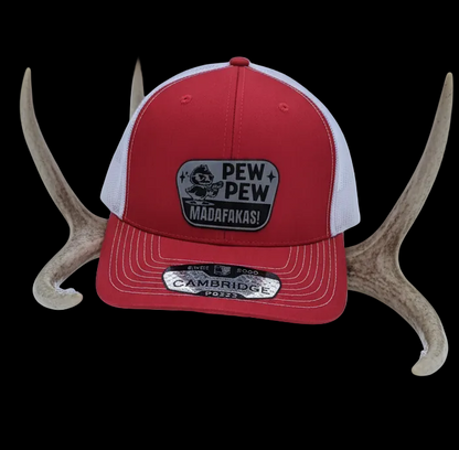 Red and white Trucker hat