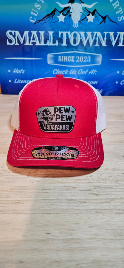 Red and white Trucker hat