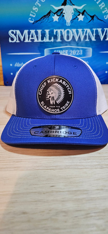 Custom Trucker Hat/ Chief Kickabitch