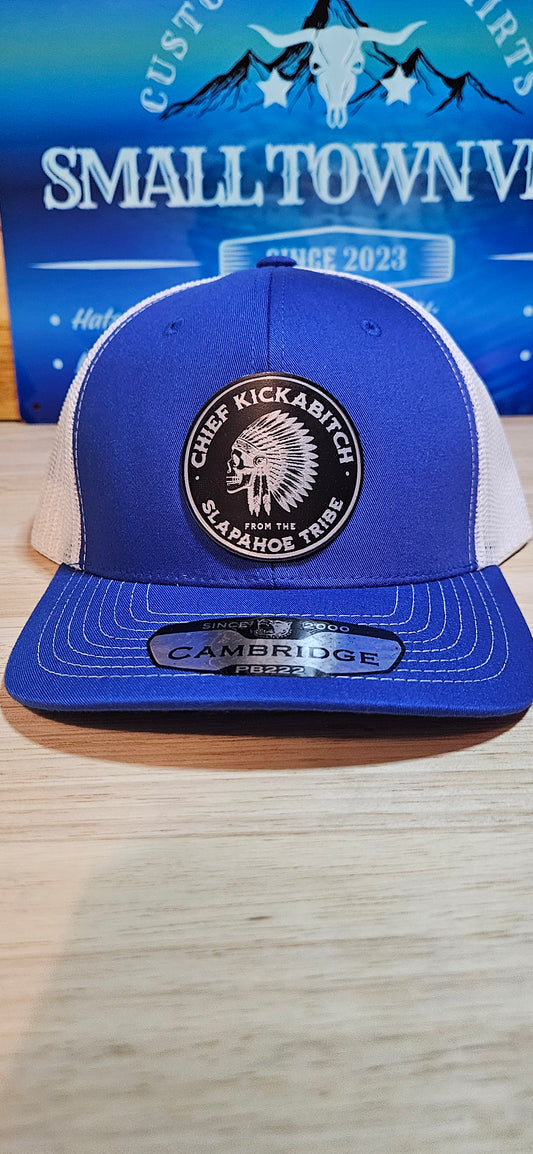 Custom Trucker Hat/ Chief Kickabitch