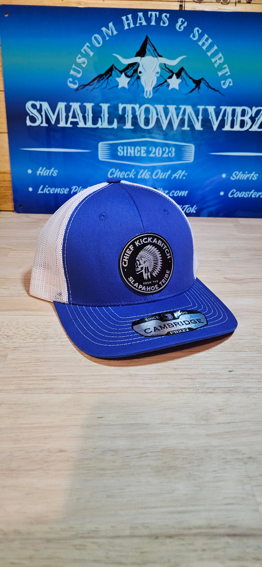 Custom Trucker Hat/ Chief Kickabitch