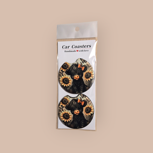 Fall Car Coasters
