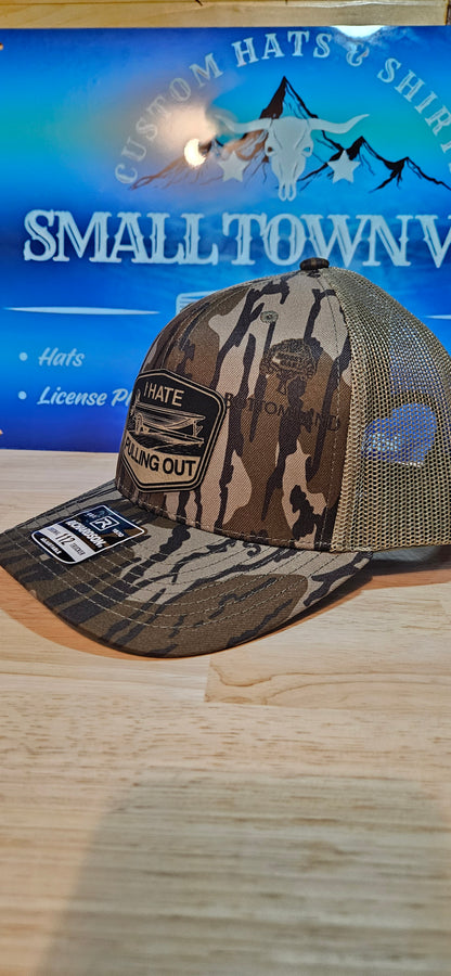 Bottomland Trucker hat with design