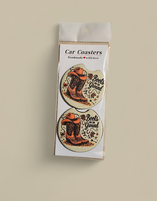 Fall Car Coasters