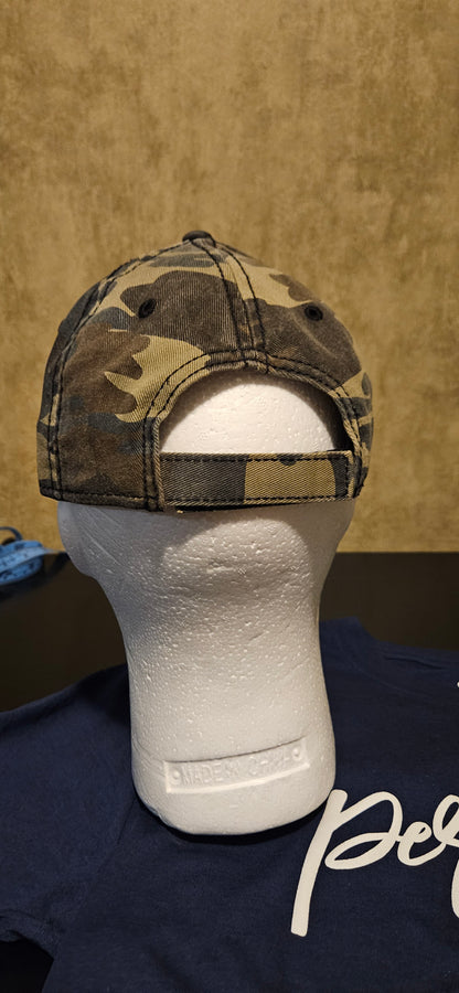 Camo custom hat