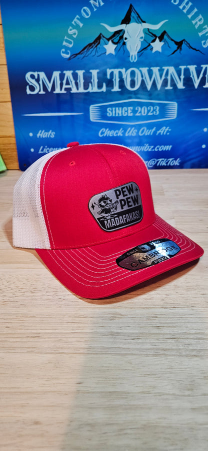 Red and white Trucker hat