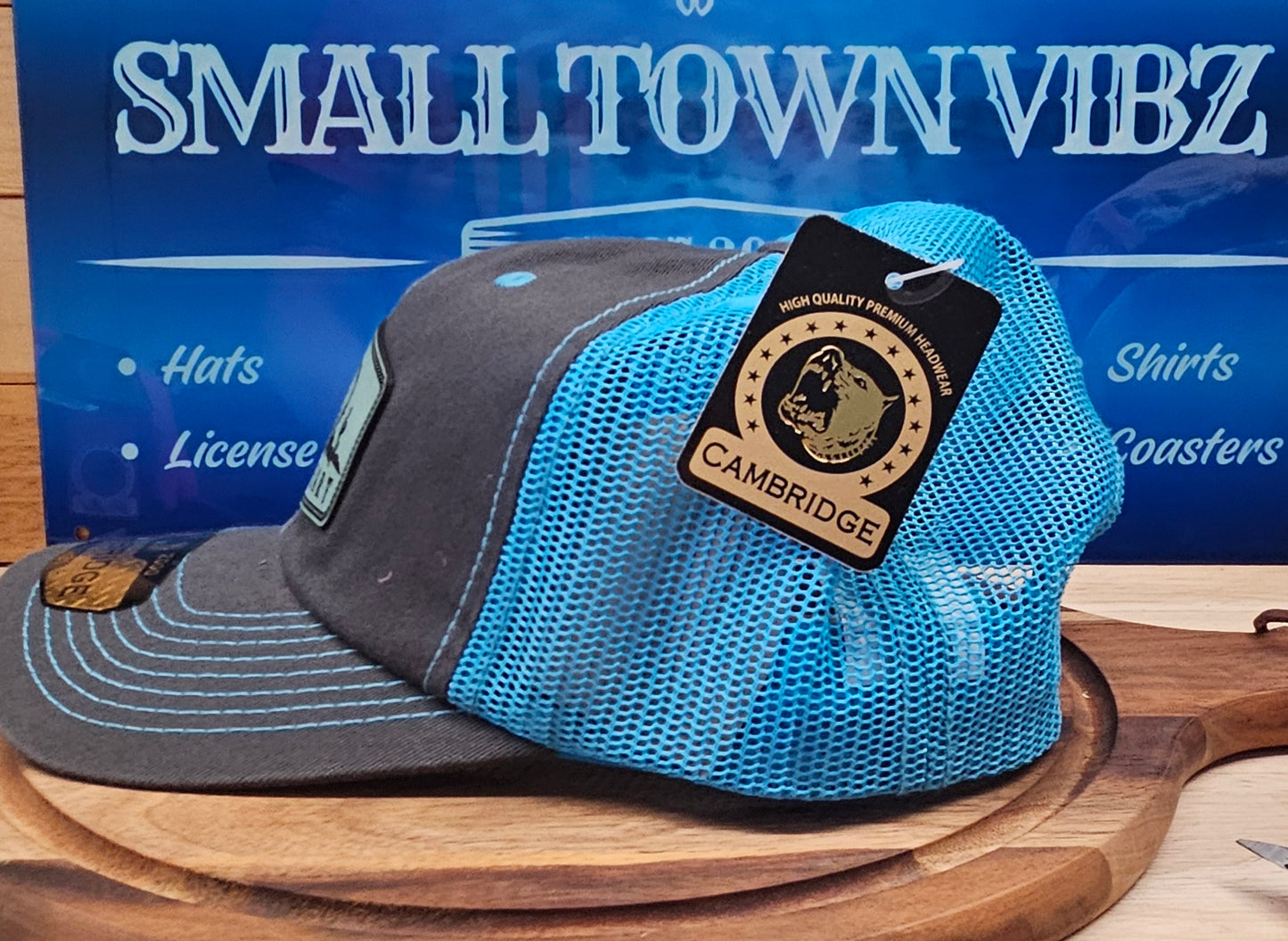 Soft style trucker hat.