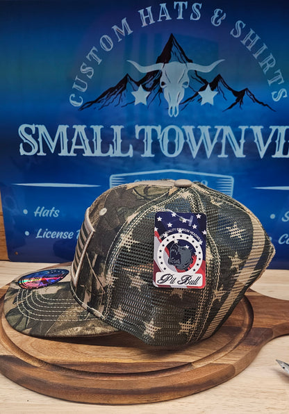 Khaki/ Tree camo Trucker hat